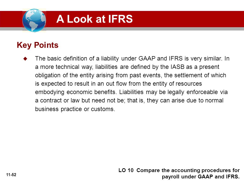 A Look at IFRS Key Points