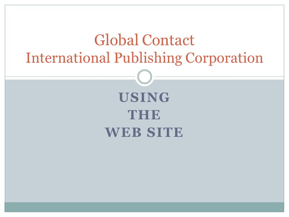 Global Contact International Publishing Corporation
