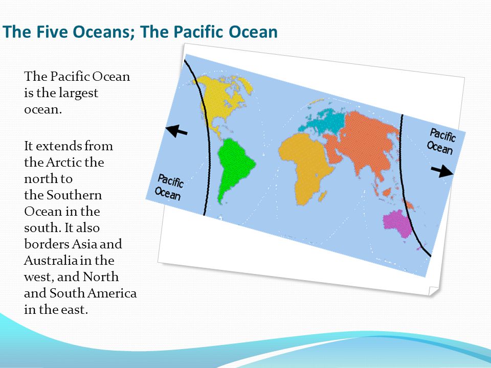The Five Oceans; The Pacific Ocean
