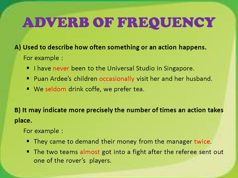 Adverb Ppt Video Online Download