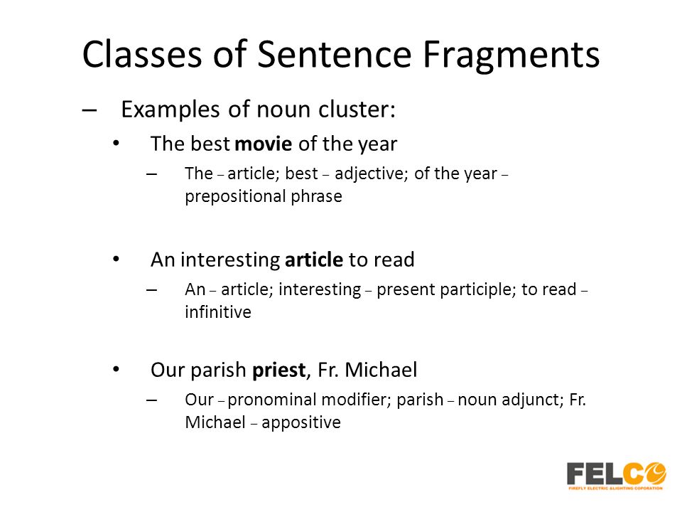 the importance of using complete sentences in writing