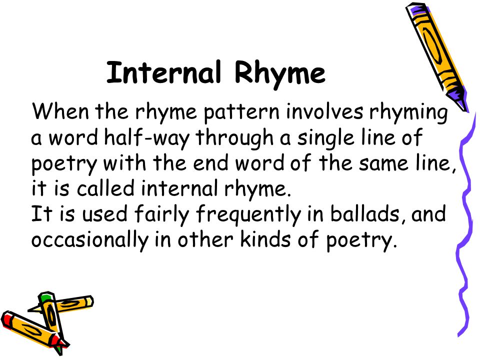 Internal Rhyme