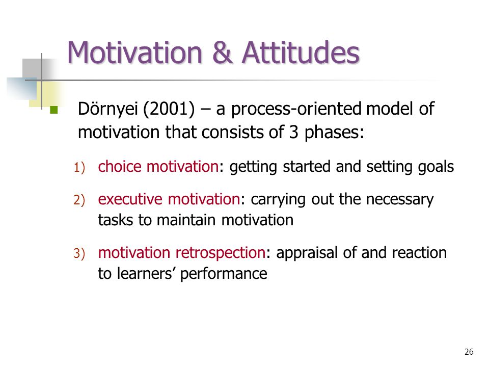 To necessary tasks. What is attitude and Motivation in language Learning language?.