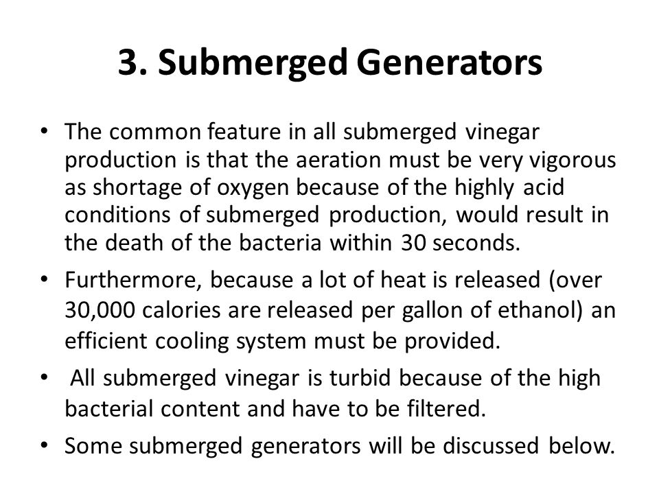 Vinegar Production Flow Chart