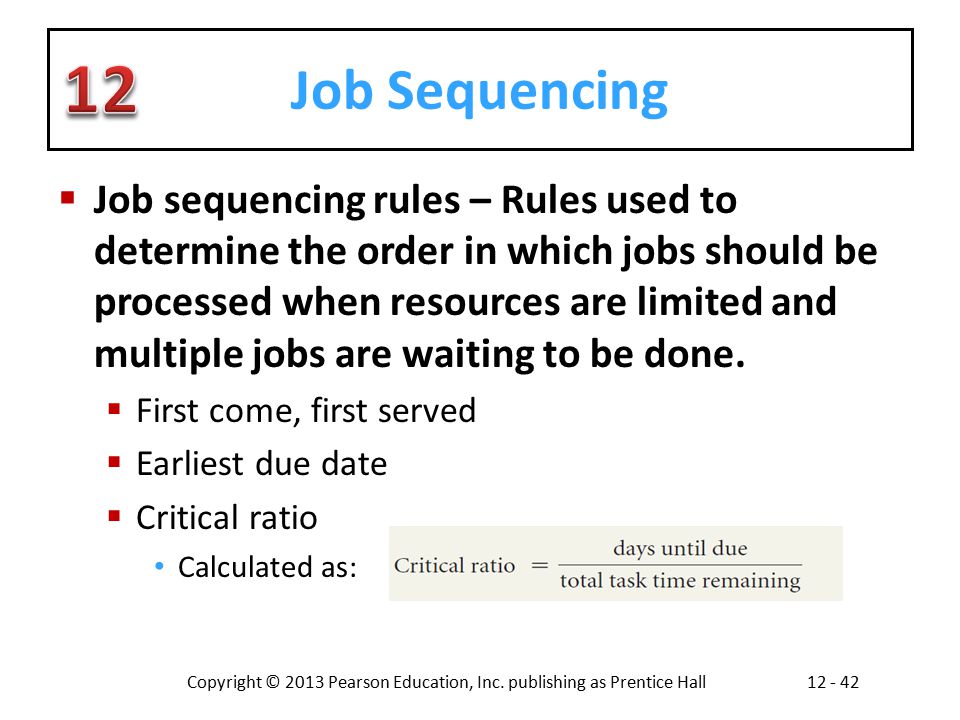 Job Sequencing