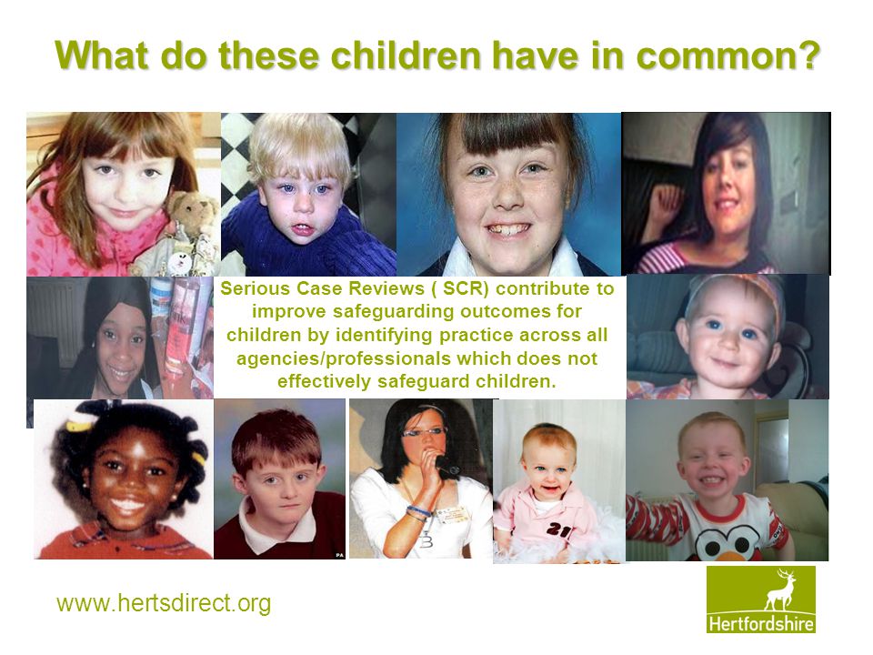 What do these children have in common