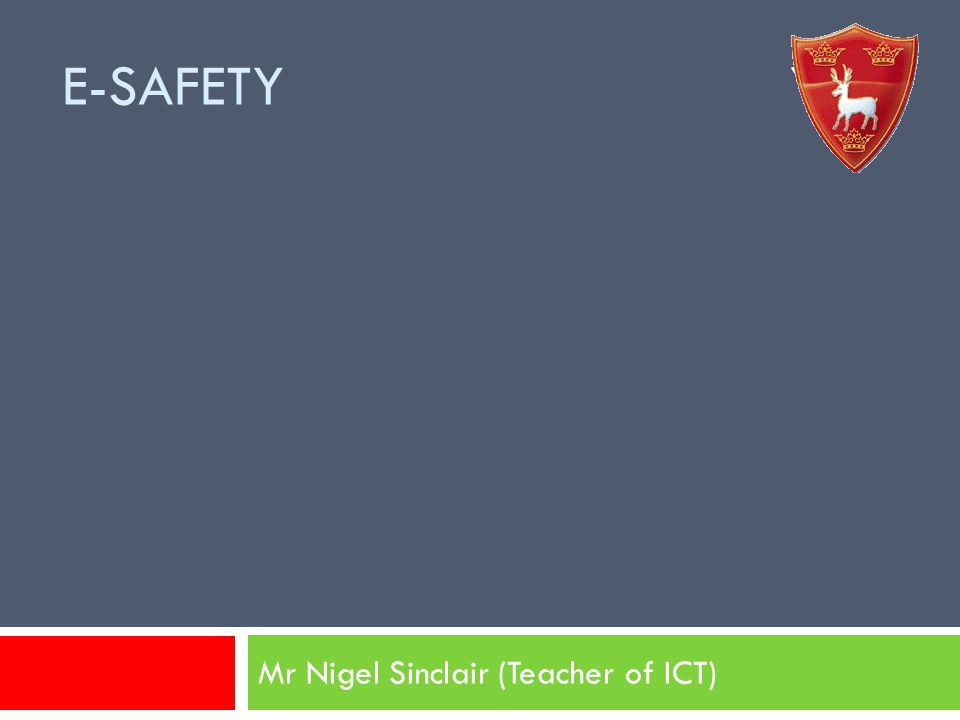 Mr Nigel Sinclair (Teacher of ICT)