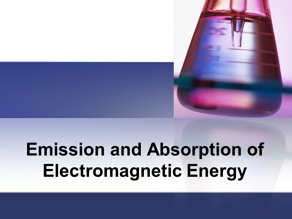 Emission and Absorption of Electromagnetic Energy