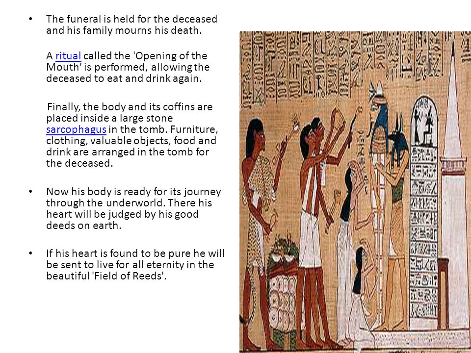 The funeral is held for the deceased and his family mourns his death.