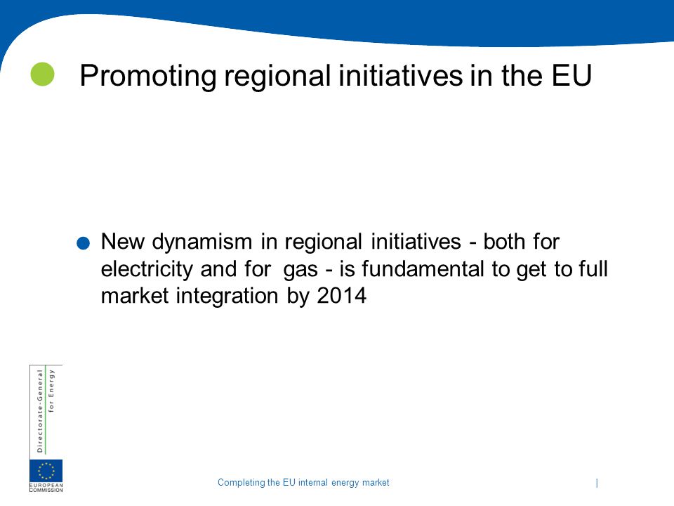 Promoting regional initiatives in the EU