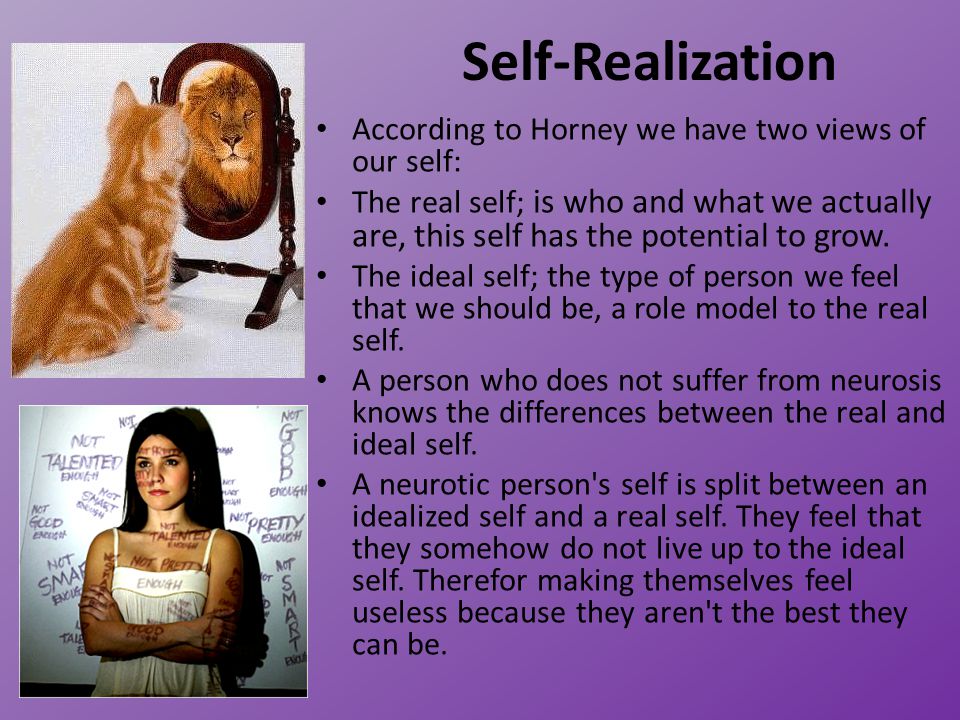 Karen Horney Neo-Freudian View Accomplishments on Self-Realization - ppt download