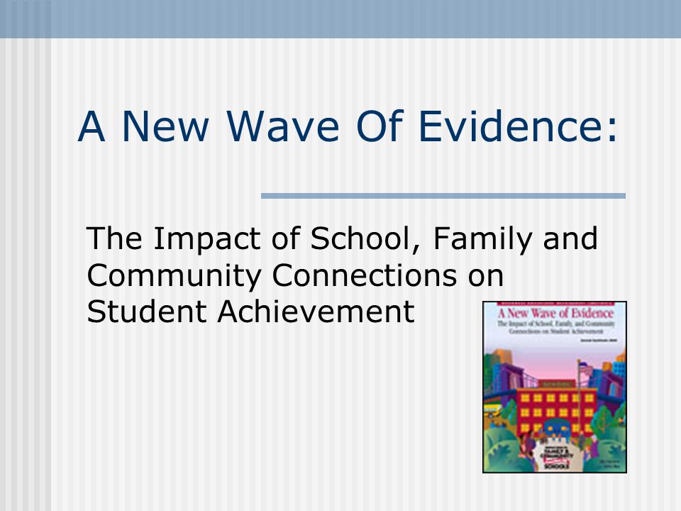 A New Wave Of Evidence: The Impact of School, Family and Community Connections on Student Achievement.