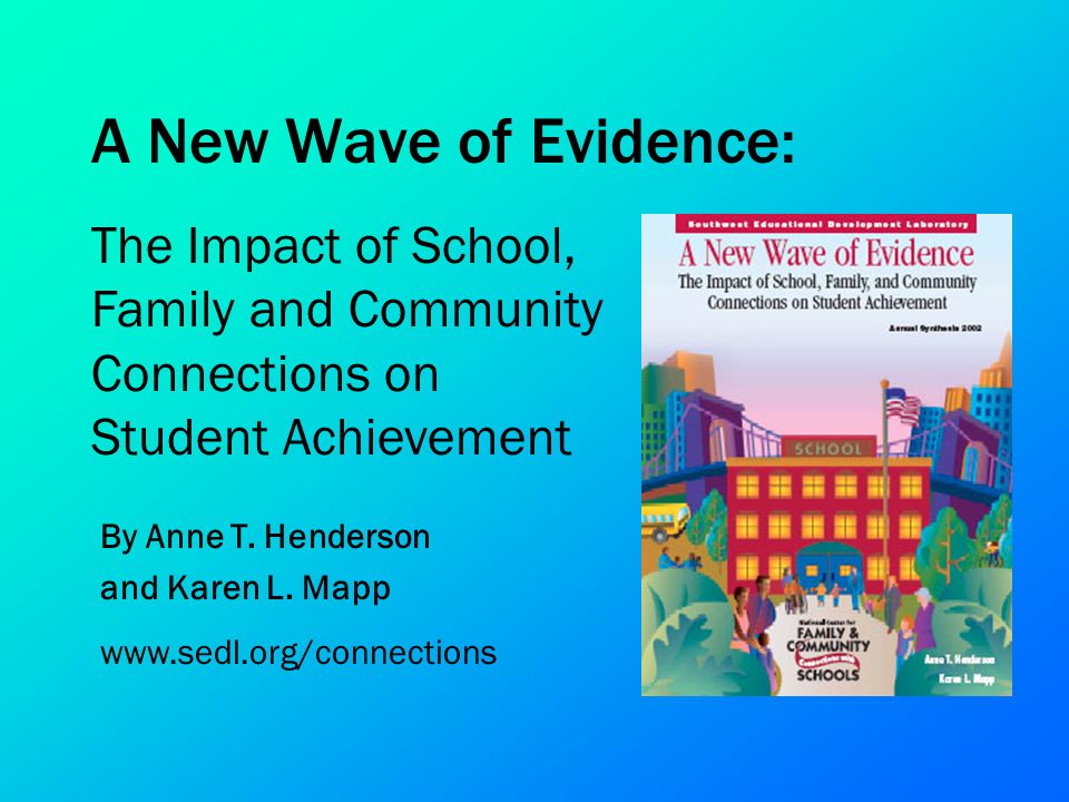 A New Wave of Evidence: The Impact of School, Family and Community Connections on Student Achievement.
