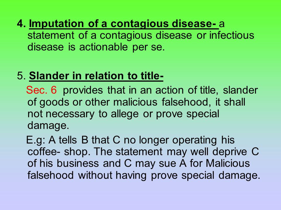 difference between defamation and malicious falsehood