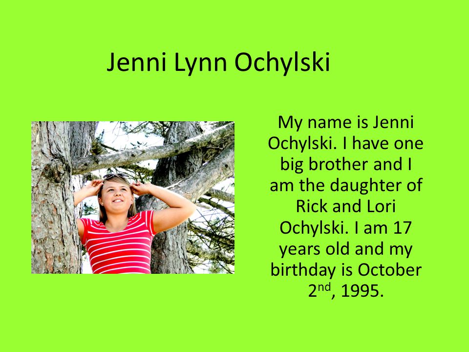 Jenni Lynn Ochylski