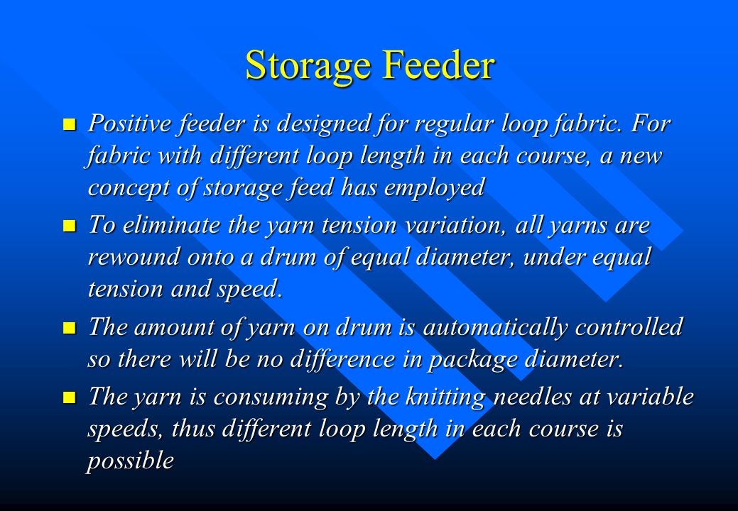 Storage Feeder