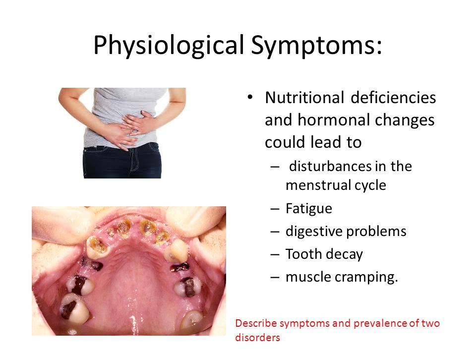 Physiological Symptoms: