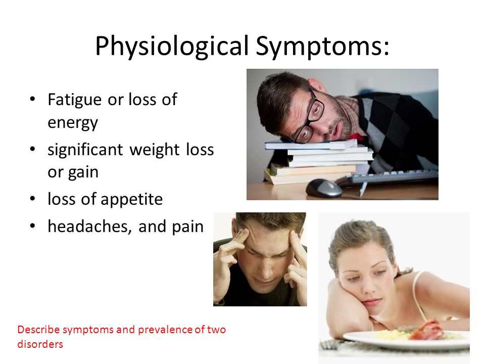 Physiological Symptoms: