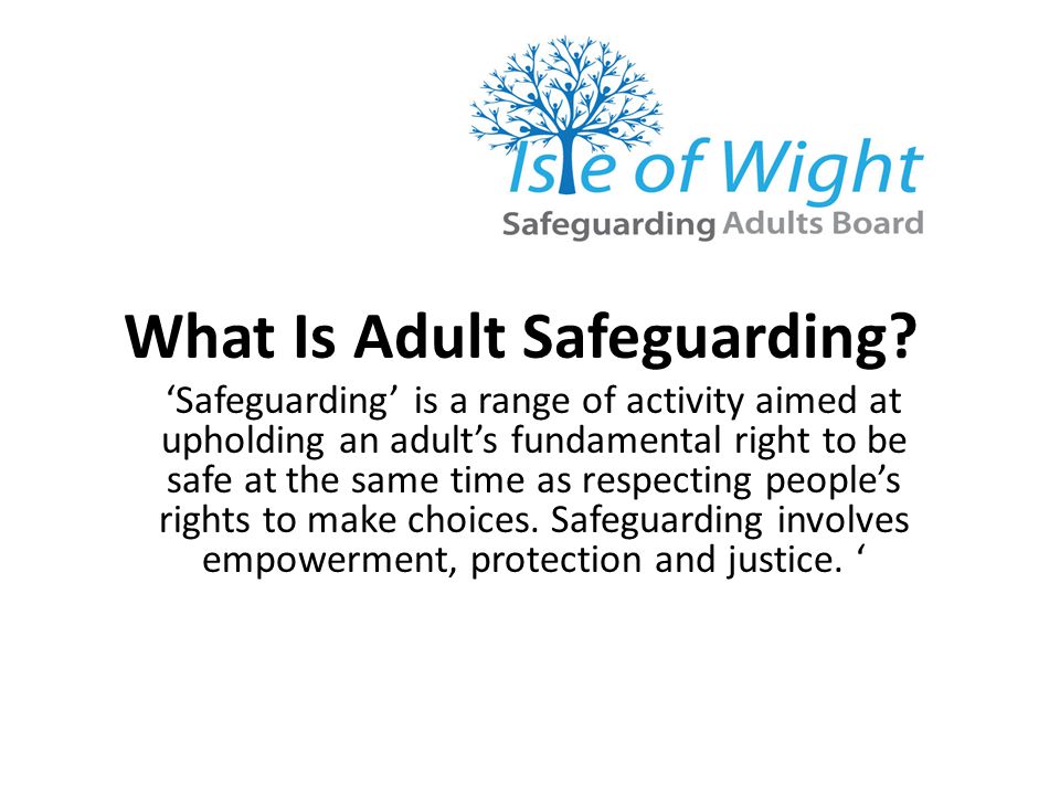 What Is Adult Safeguarding