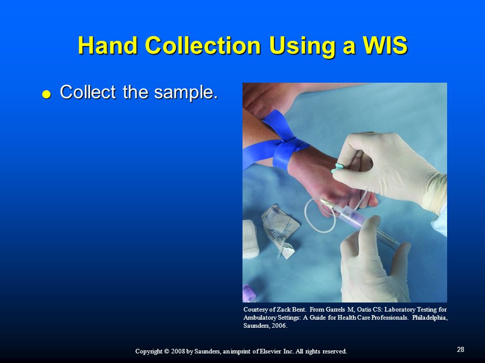 Hand Collection Using a WIS