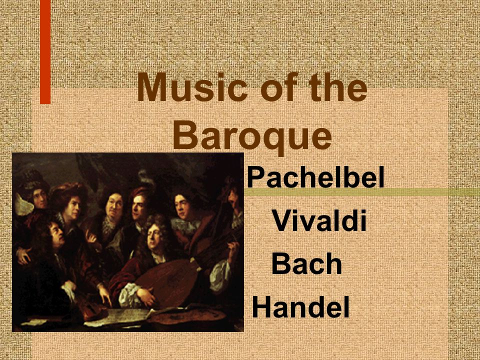 Pachelbel Vivaldi Bach Handel