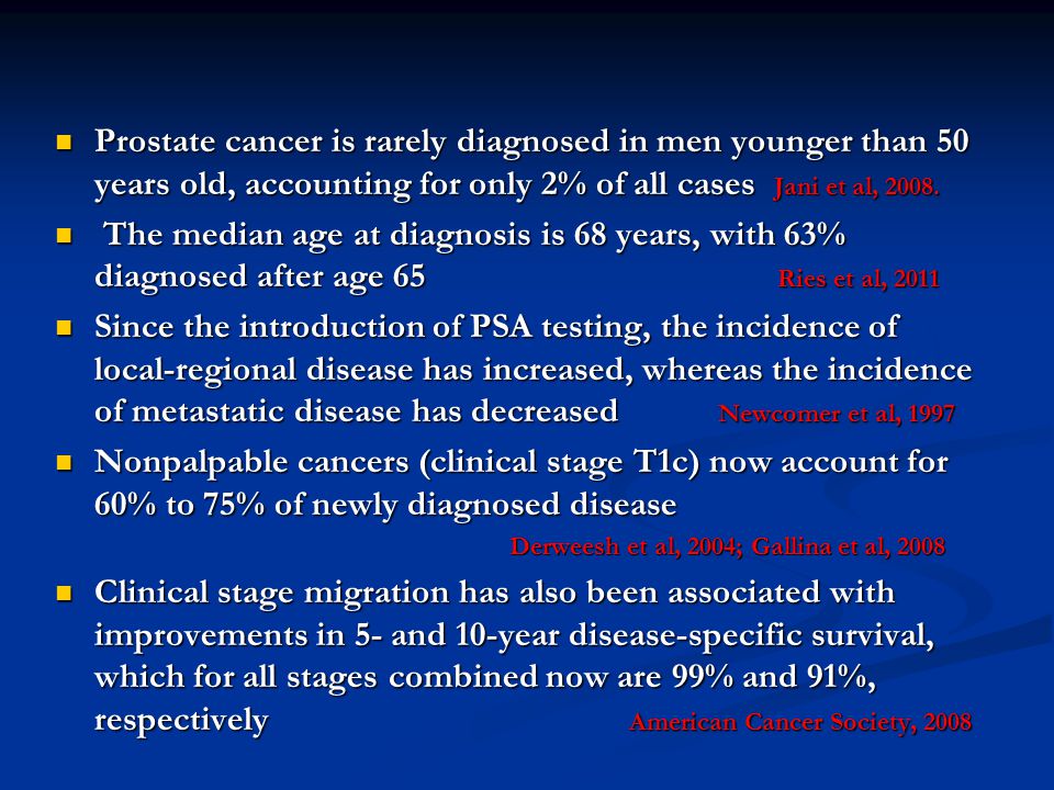 complications of prostate cancer ppt)