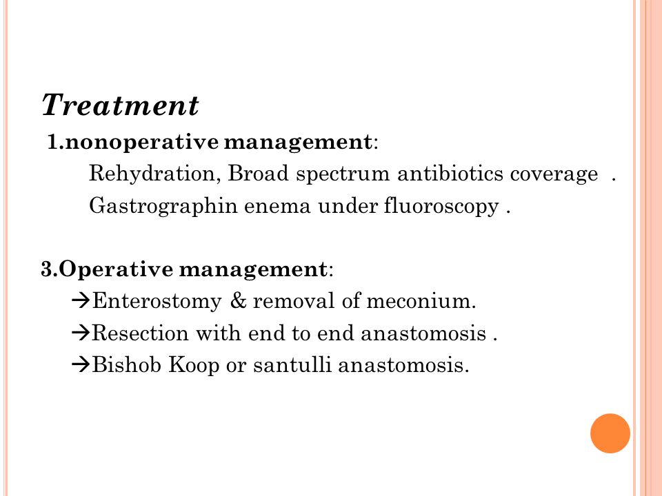 Treatment 1.nonoperative management: