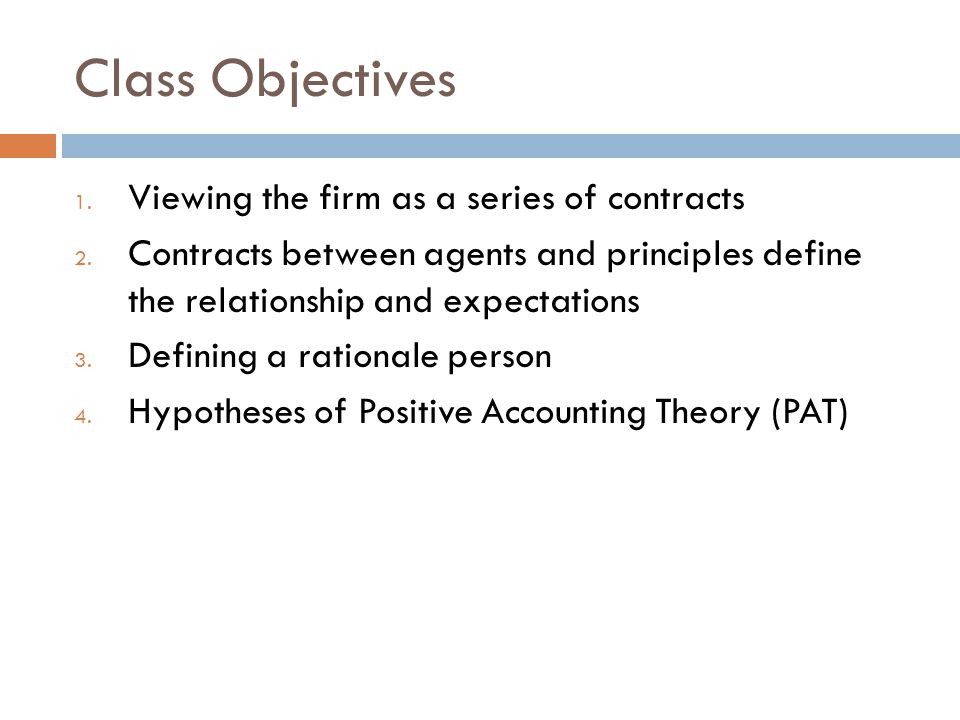 positive accounting theory definition