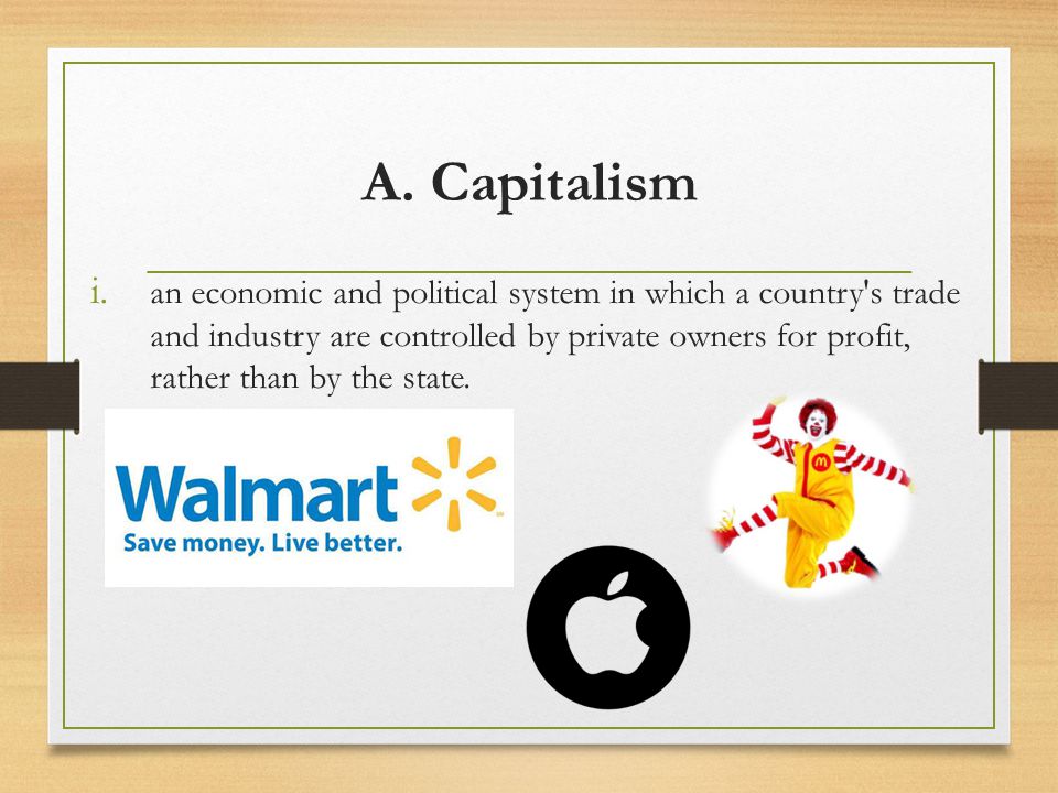 A. Capitalism