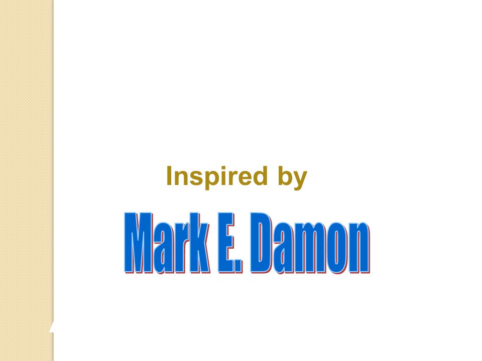 Inspired by Mark E. Damon A Game of X’s and O’s