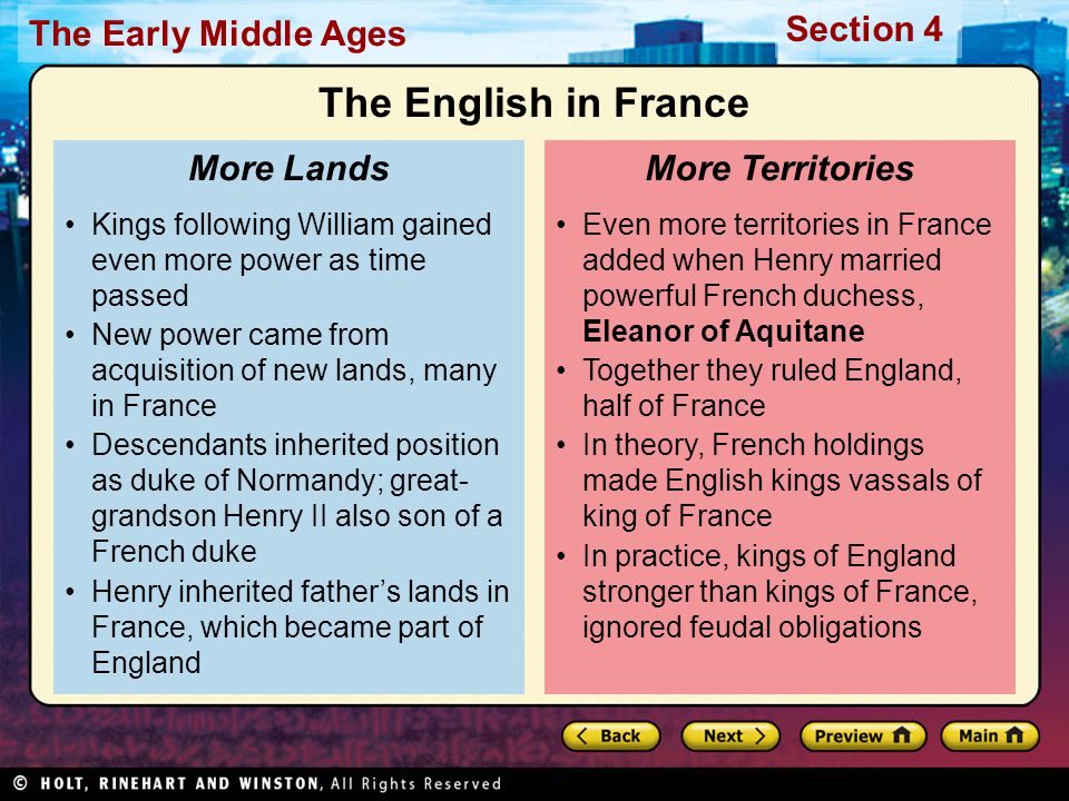The English in France More Lands More Territories