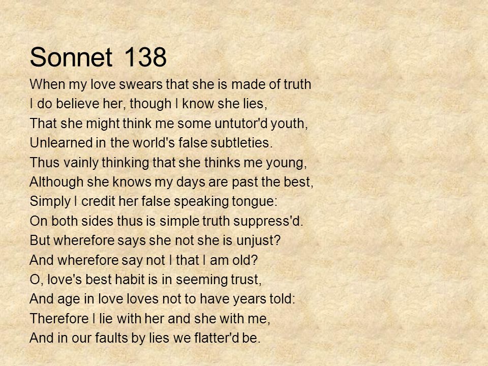 Шекспира на английском языке с переводом. Сонет 138 Шекспир. Sonnet 138 by William Shakespeare. Шекспир в. "сонеты". 138 Сонет Шекспира на английском.