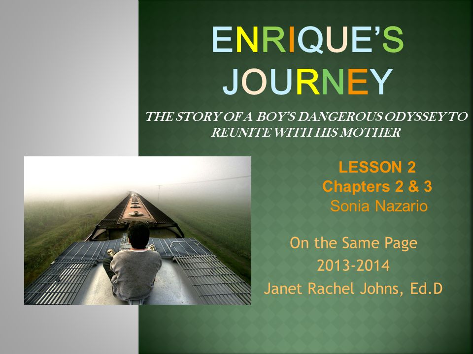 The Story Of A Boy S Dangerous Odyssey To Reunite With His Mother Ppt Video Online Download