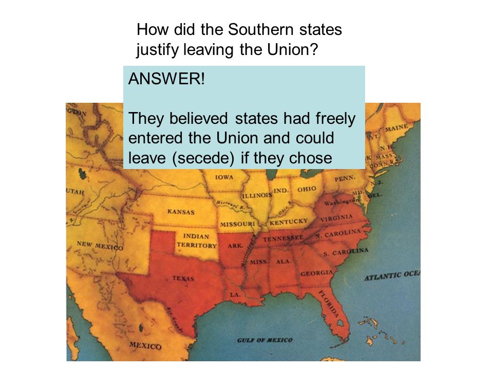 How did the Southern states