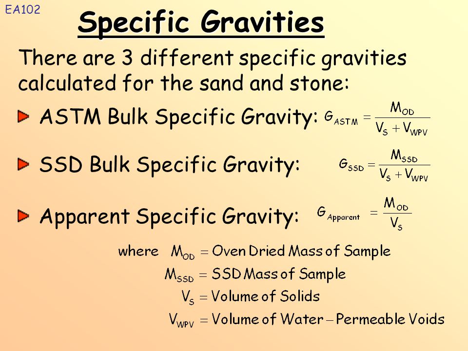 SPECIFIC GRAVITY & ABSORPTION CAPACITY OF AGGREGATES - ppt video online  download