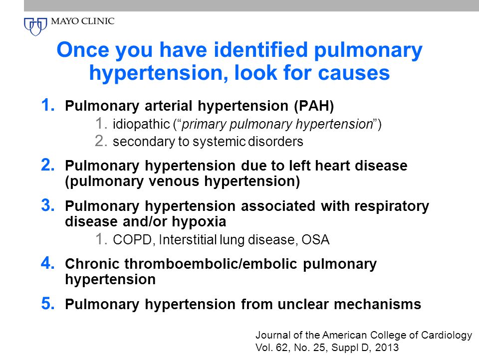 primary pulmonary hypertension causes sófürdők magas vérnyomás