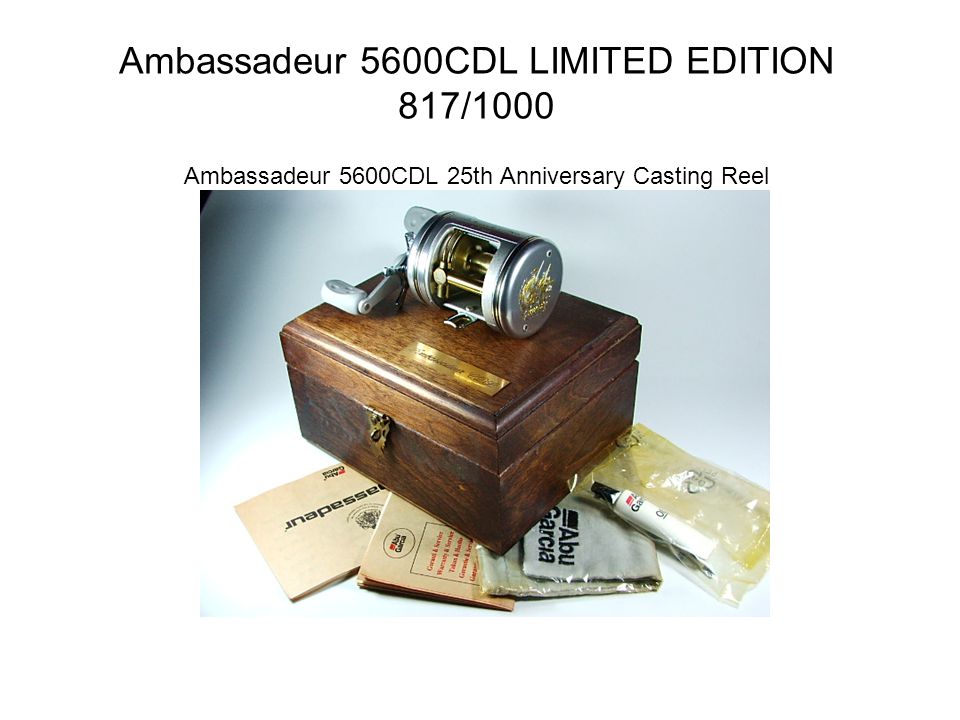 Limited Record Ambassadeur 5000DL Sunset Sliver with 24k gold plated - ppt  video online download