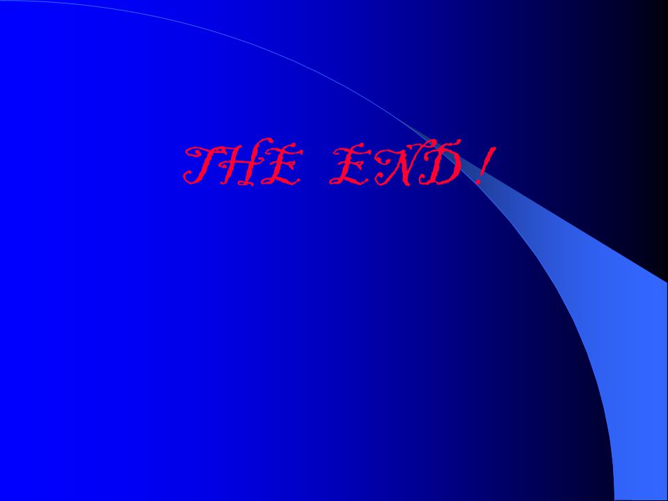 THE END !