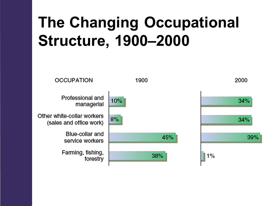 The Changing Occupational Structure, 1900–2000