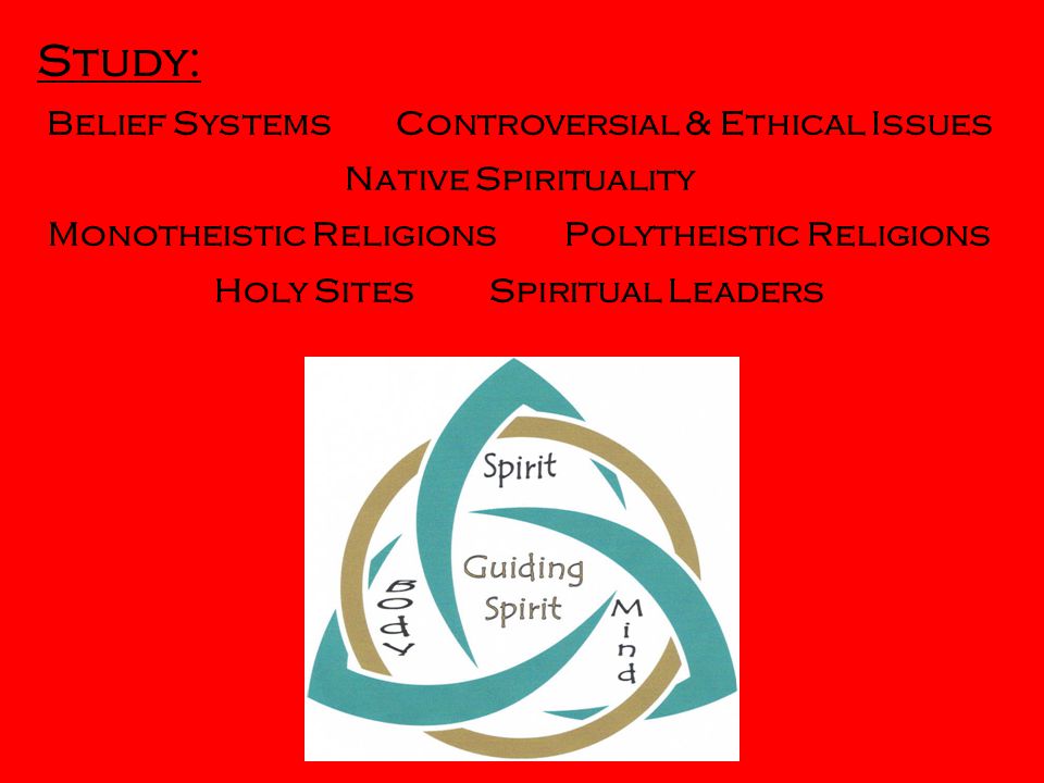 Study: Belief Systems Controversial & Ethical Issues