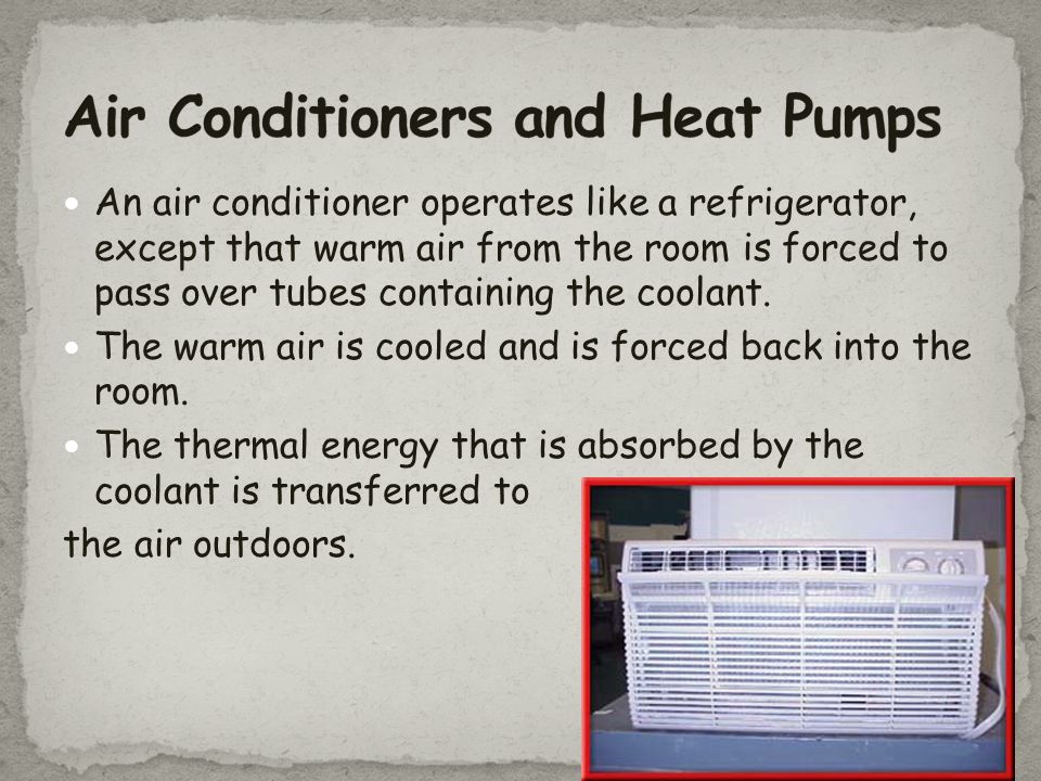 Air Conditioners and Heat Pumps