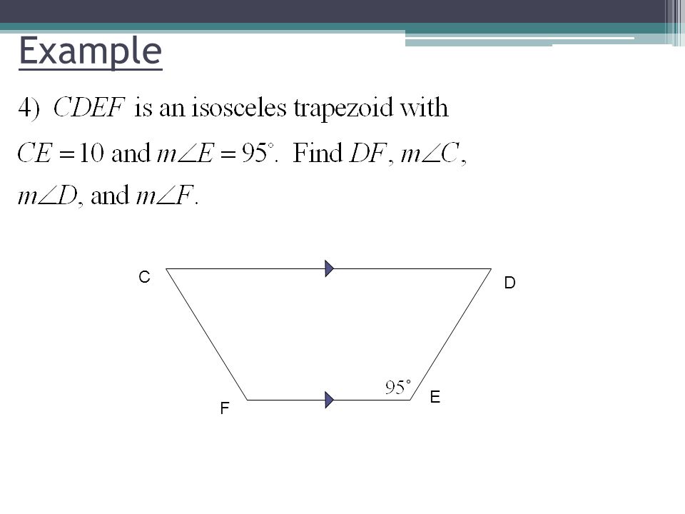 Example C D E F