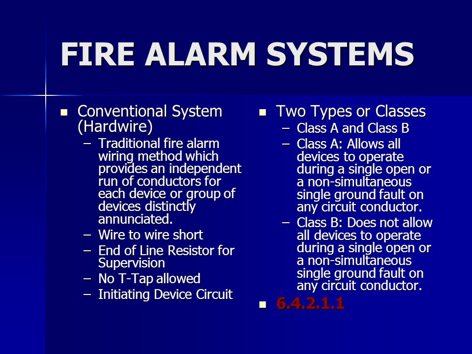 Featured image of post Class B Wiring In Fire Alarm System - In fc2005/fc901 system, all system information is organized with the concept of the hardware tree · the wired style of nac loop can be configured as class a or class b.