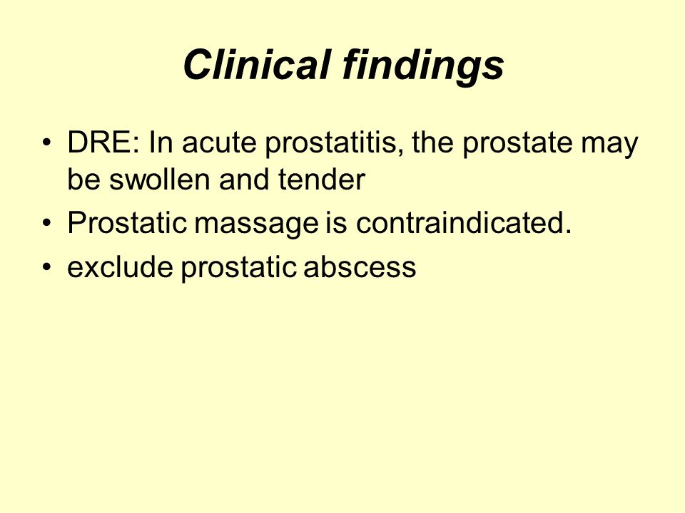 strovac prostatitis)
