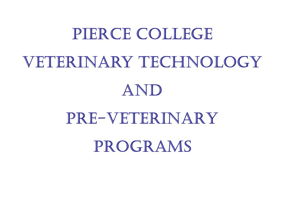 Veterinary Technology