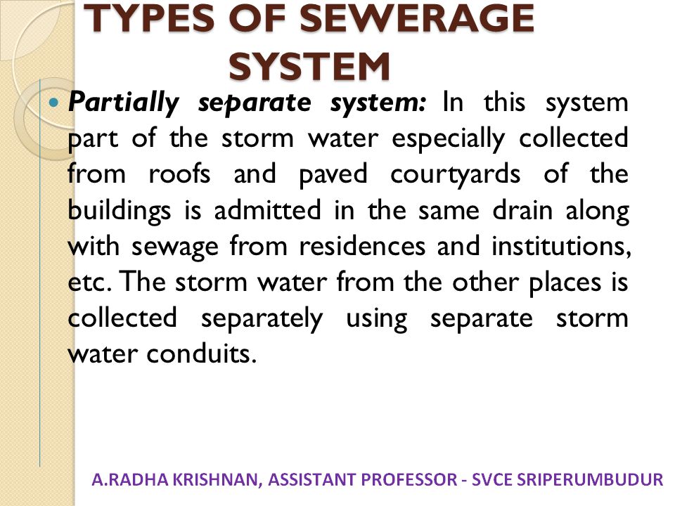 Unit I Planning For Sewerage Systems Ppt Download