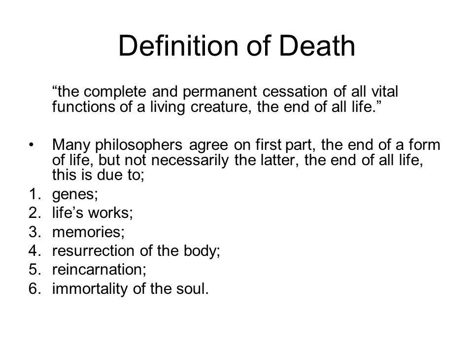 religious views on life after death