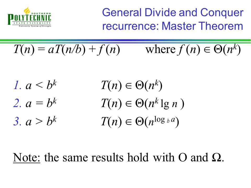 Cs4413 Divide And Conquer Ppt Download