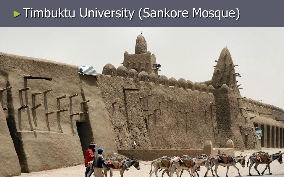 Timbuktu University (Sankore Mosque)