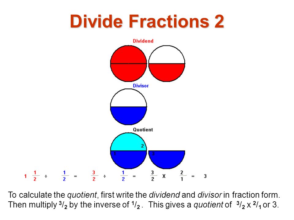 Divide Fractions 2